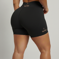GLUTES Rose Gold Seam Booty Shorts