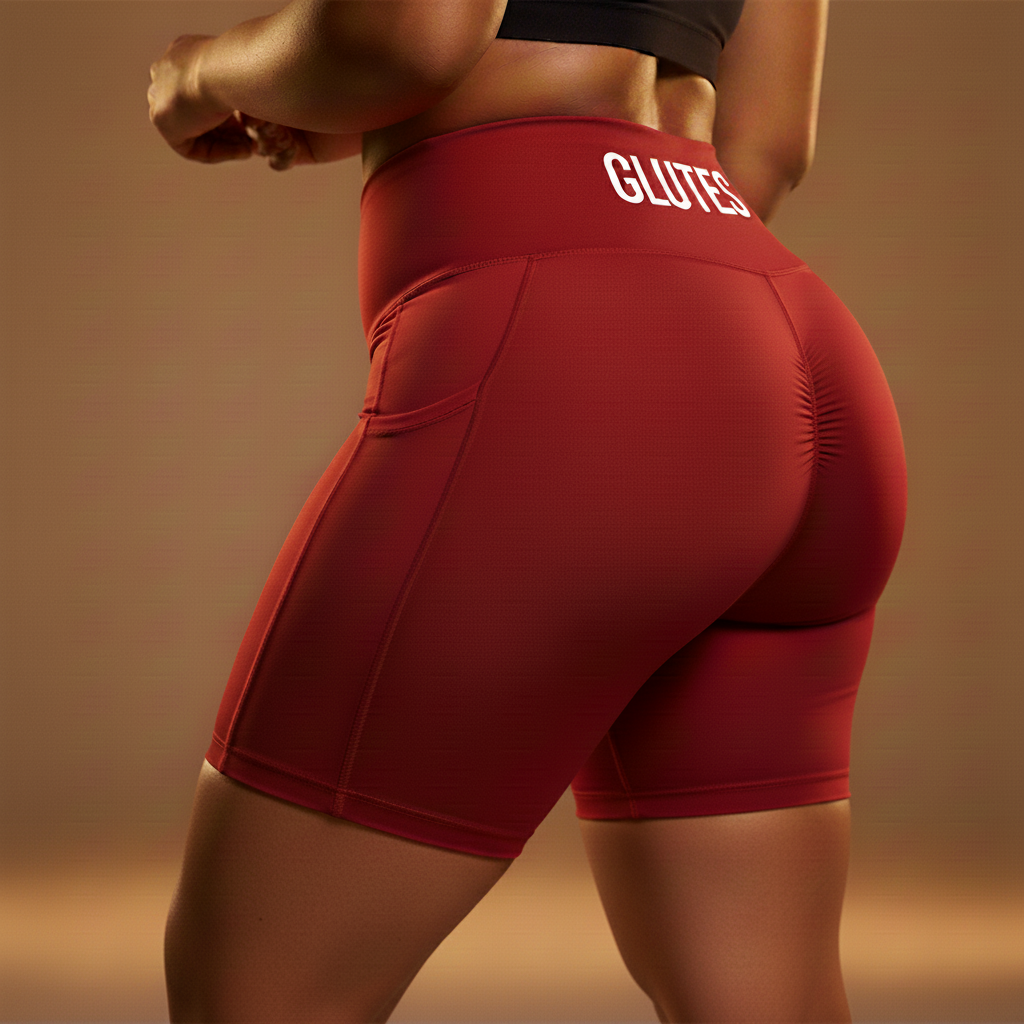 GLUTES Pocket Biker Shorts