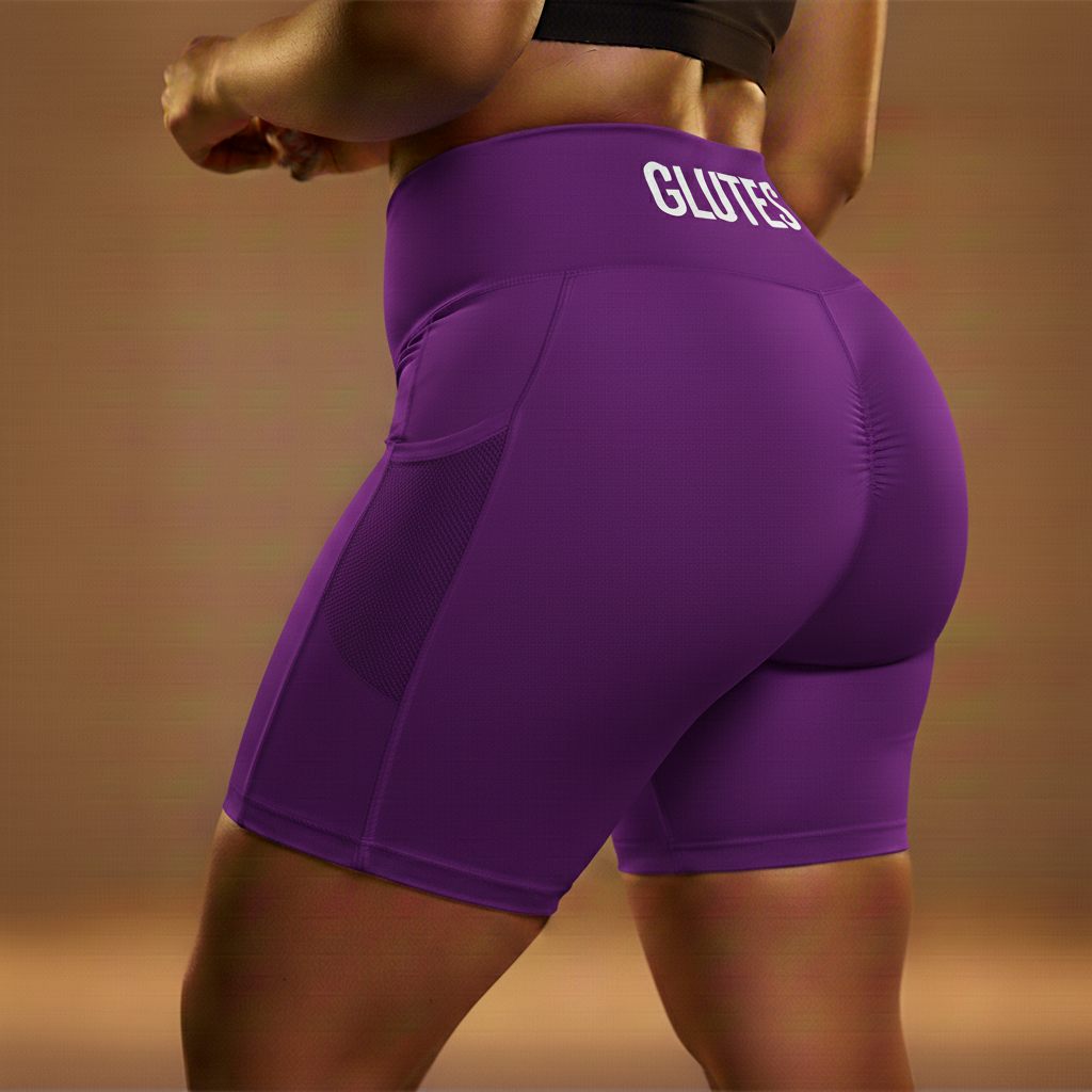 GLUTES Pocket Biker Shorts